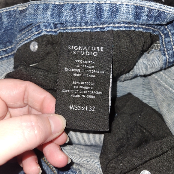 Mens Signature Studio Jeans - Picture 4 of 4